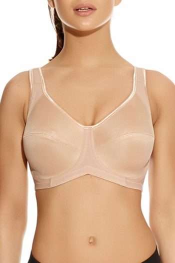 Freya Active Core Underwired Sports Bra, Nude, Front View