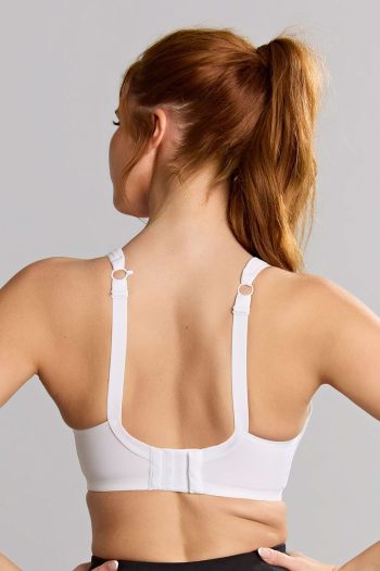 Panache Power Underwired, White, Regular Back View
