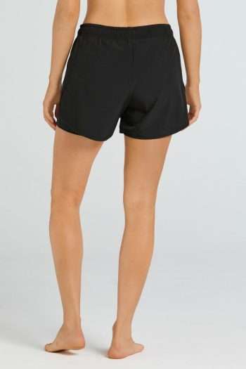 Abi and Joseph Action High Performance Short, Black, Back View