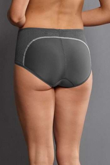 Anita Active Sports Panty, Anthracite, Back View