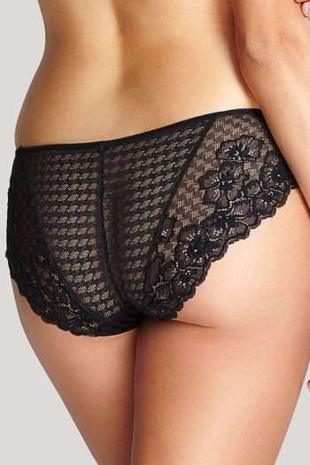 Panache Envy Brief, Black, Back View