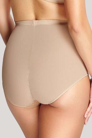Panache Envy High Waist Brief, Chai, Back View