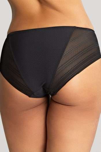 Panache Serene Brief, Black, Back View