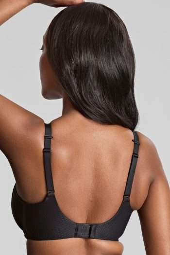 Panache Serene Full Cup Bra, Noir, Regular Back View