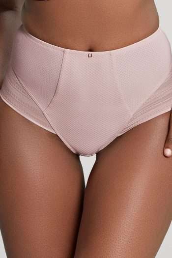 Panache Serene High Waist Brief, Vintage, Front View