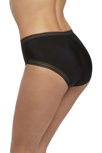 Fantasie Fusion Brief, Black, Side View