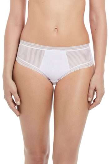 Fantasie Fusion Brief, White, Front View