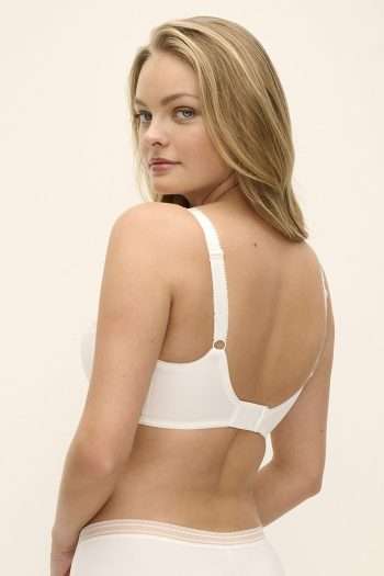 Fantasie Fusion Full Cup Side Support Bra, White, Back View