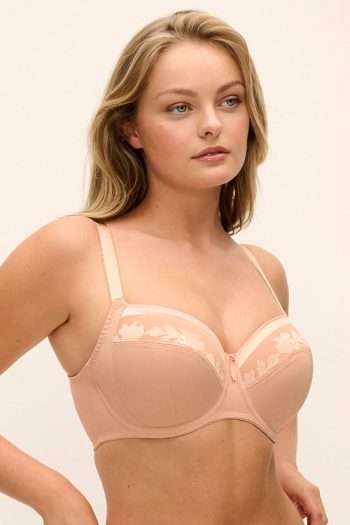 Fantasie Illusion Side Support Bra, Natural Beige, Front View