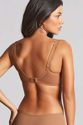 Panache Cari Moulded Spacer T-Shirt Bra, Caramel, Regular Back View