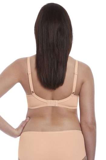 Freya Starlight Moulded Balcony T-Shirt Bra, Caramel, Back View