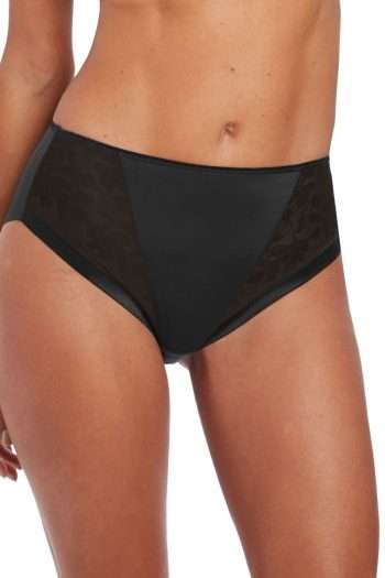 Fantasie Illusion Brief, Black, Front View