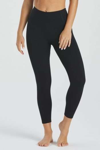 All Rounder Dual Pocket Full Length Tight, Black, Front View