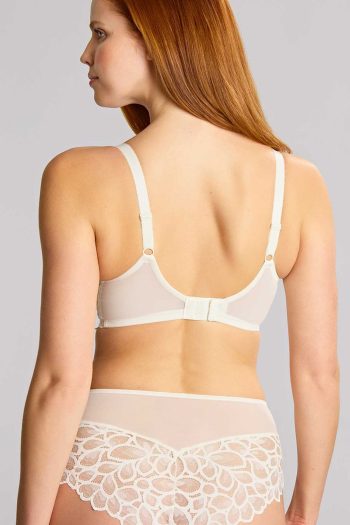 Panache Allure Full Cup Bra, Ivory, Back View