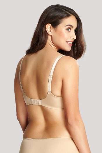Panache Elan Moulded T-Shirt Bra, Chai, Regular Back View
