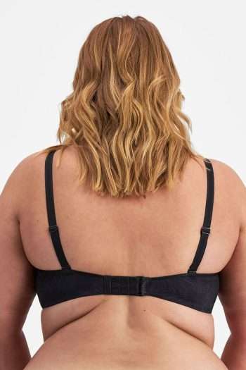 Berlei Lift and Shape T-Shirt Bra, Black, Regular Back View
