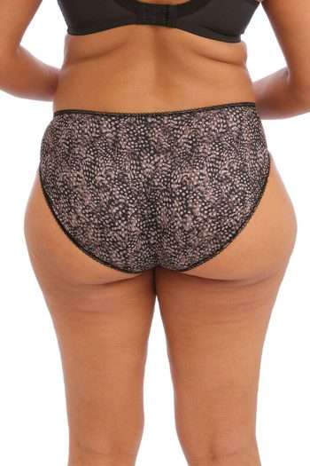 Elomi Morgan Brief, Ebony, Back View