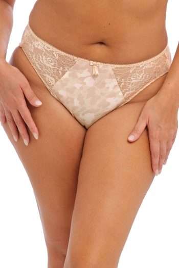 Elomi Morgan Brief, Toasted Almond, Front View