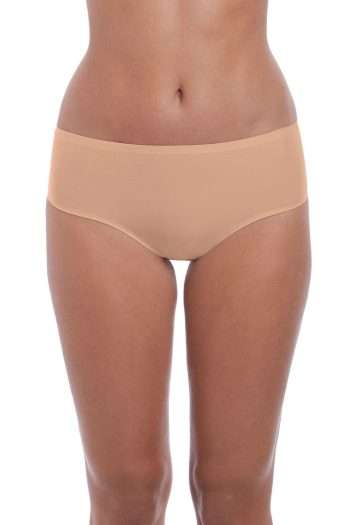 Fantasie Smoothease Invisible Stretch Brief, Natural Beige, Front View