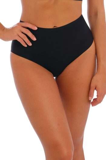 Fantasie Smoothease Invisible Stretch Full Brief, Black, Front View