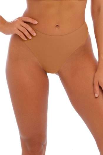 Fantasie Smoothease Invisible Stretch Thong, Cinnamon, Front View