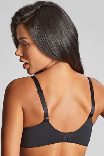 Panache 365 Moulded T-Shirt Bra, Black, Regular Back View