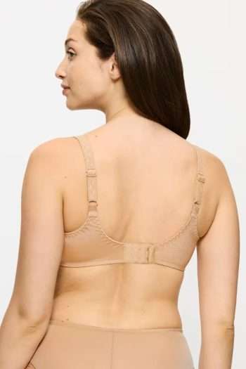 Triumph Ladyform Soft Minimiser Bra, Smooth Skin, Back View
