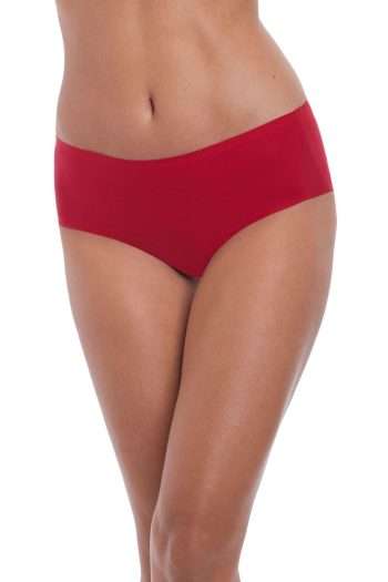 Fantasie Smoothease Invisible Stretch Brief, Red, Front View