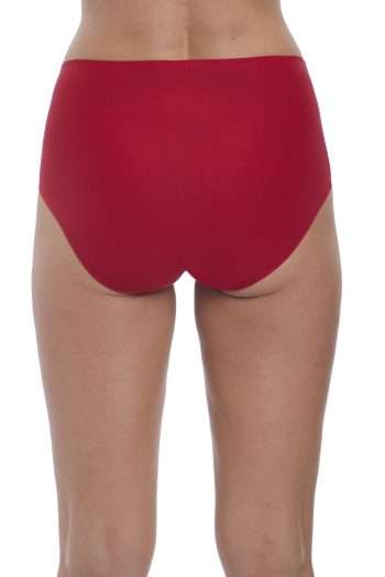 Fantasie Smoothease Invisible Stretch Full Brief, Red, Back View