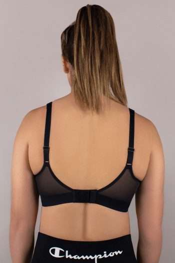 Shock Absorber Active Classic Support Sports Bra, Black, Back View