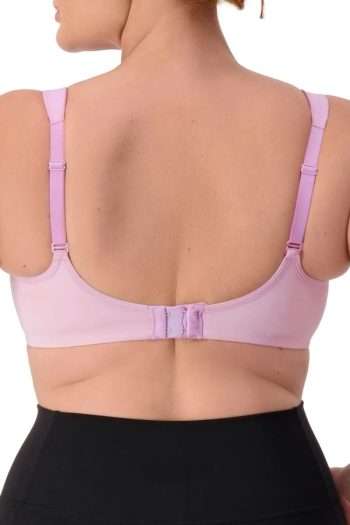 Triumph Triaction Ultra W Sports Bra, Iris, Regular Back View
