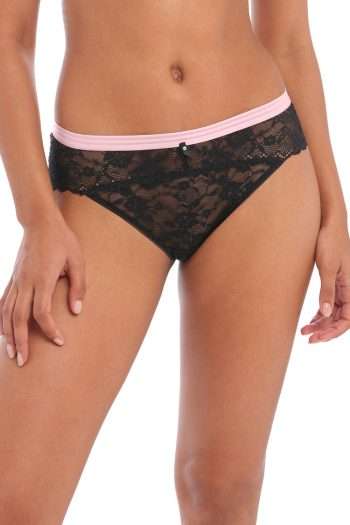 Freya Offbeat Brief, Black, Front View