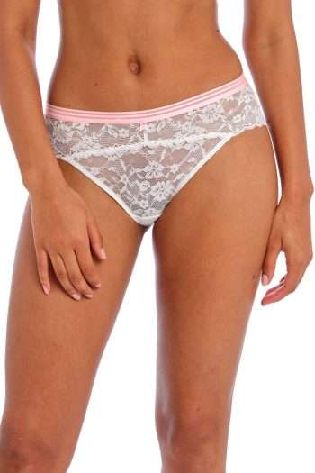 Freya Offbeat Brief, White, Front View