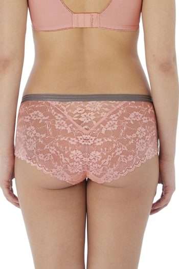 Freya Offbeat Short, Rosehip, Back View