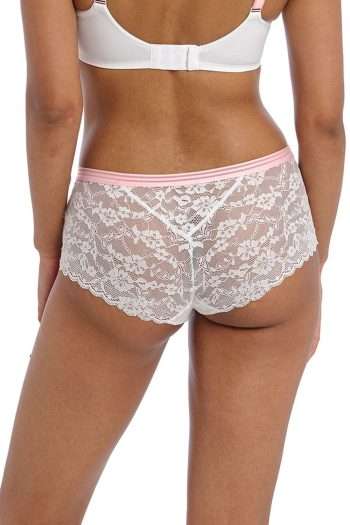 Freya Offbeat Short, White, Back View