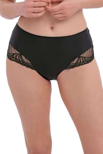 Fantasie Adelle Full Brief, Black, Front View