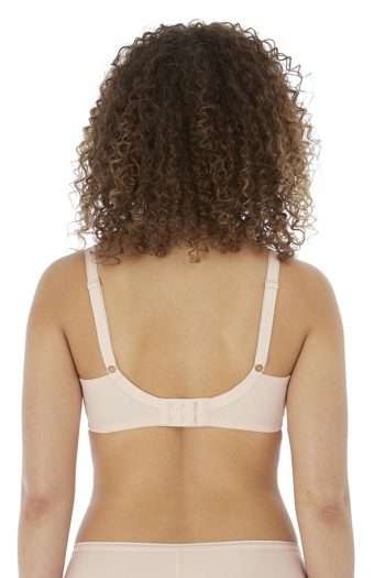 Freya Starlight D-G Cup Side Support Bra, Rosewater, Back View