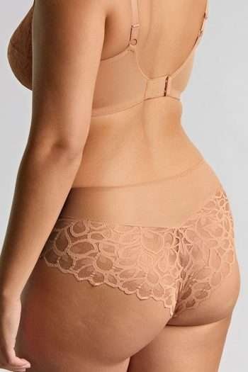 Panache Allure Deep Brief, Honey, Back View