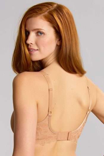 Panache Allure Moulded Spacer Bra, Honey, Regular Back View