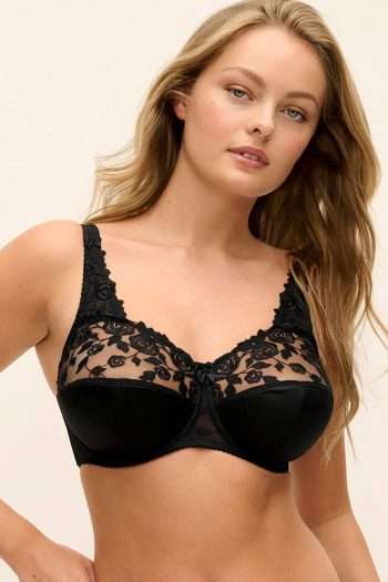 Fantasie Belle Balcony Bra, Black, Front View