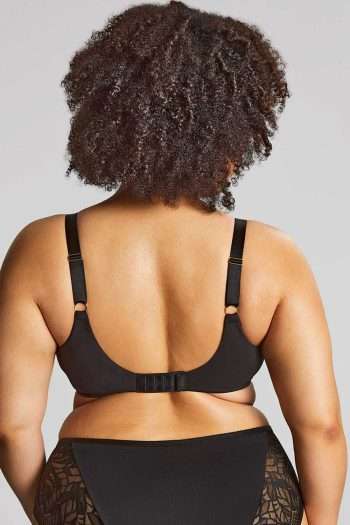 Sculptresse Sophia Full Cup Bra, Black, Back View