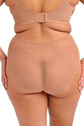 Elomi Matilda Full Brief, Cafe Au Lait, Back View