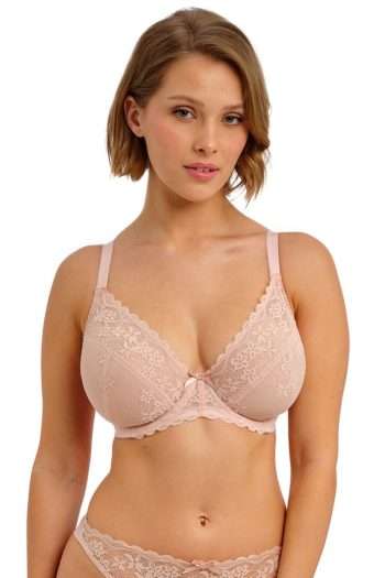 Freya Quinn Plunge Bra, Cameo, Front View