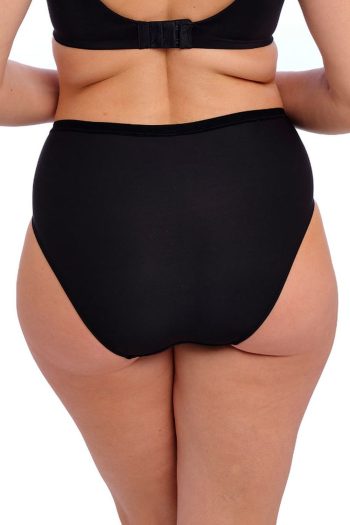 Fantasie Demure Full Brief, Black, Back View