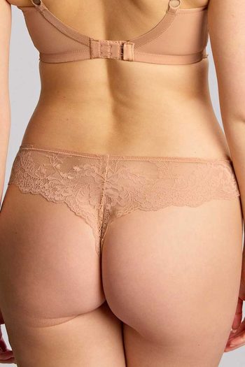 Panache Ana Thong, Honey, Back View