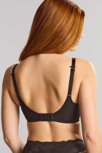 Panache Evangeline Full Cup Bra, Black, Regular Back View