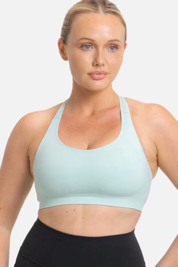 Triumph Triaction Ultra Seamfree Top, Peppermint, Front View