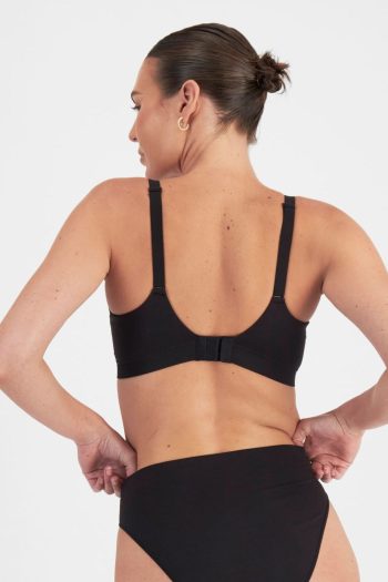 Berlei UnderState Seamless Bra, Black, Back View