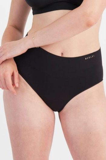Berlei UnderState Seamless Full Brief, Black, Front View