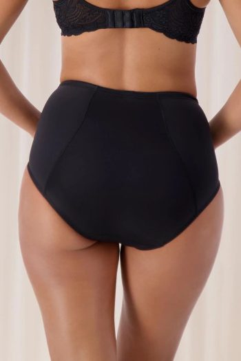 Triumph Minimiser Hips Panty, Black, Back View